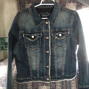 Like new, Grace in La Medium Jean jacket